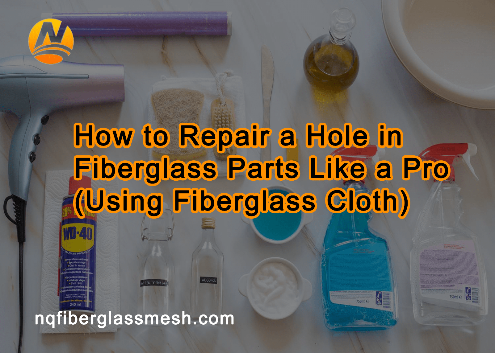 nqfiberglassmesh | How to Repair a Hole in Fiberglass Parts Like a Pro (Using Fiberglass Cloth)