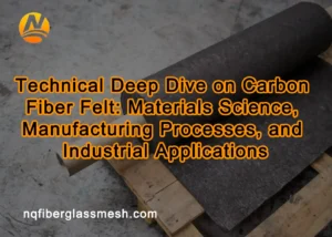 nqfiberglassmesh | Technical Deep Dive on Carbon Fiber Felt: Materials Science, Manufacturing Processes, and Industrial Applications nqfiberglassmesh | Technical Deep Dive on Carbon Fiber Felt: Materials Science, Manufacturing Processes, and Industrial Applications